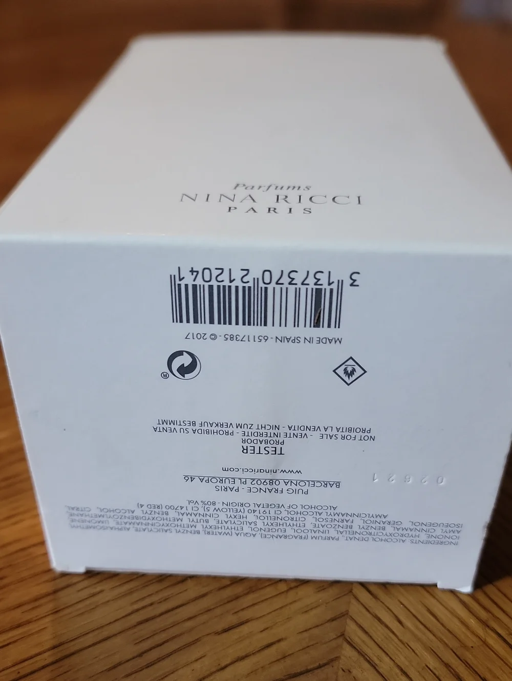 L'air Du Temps By Nina Ricci Parfums PARIS 3.4 fl Oz NIB New